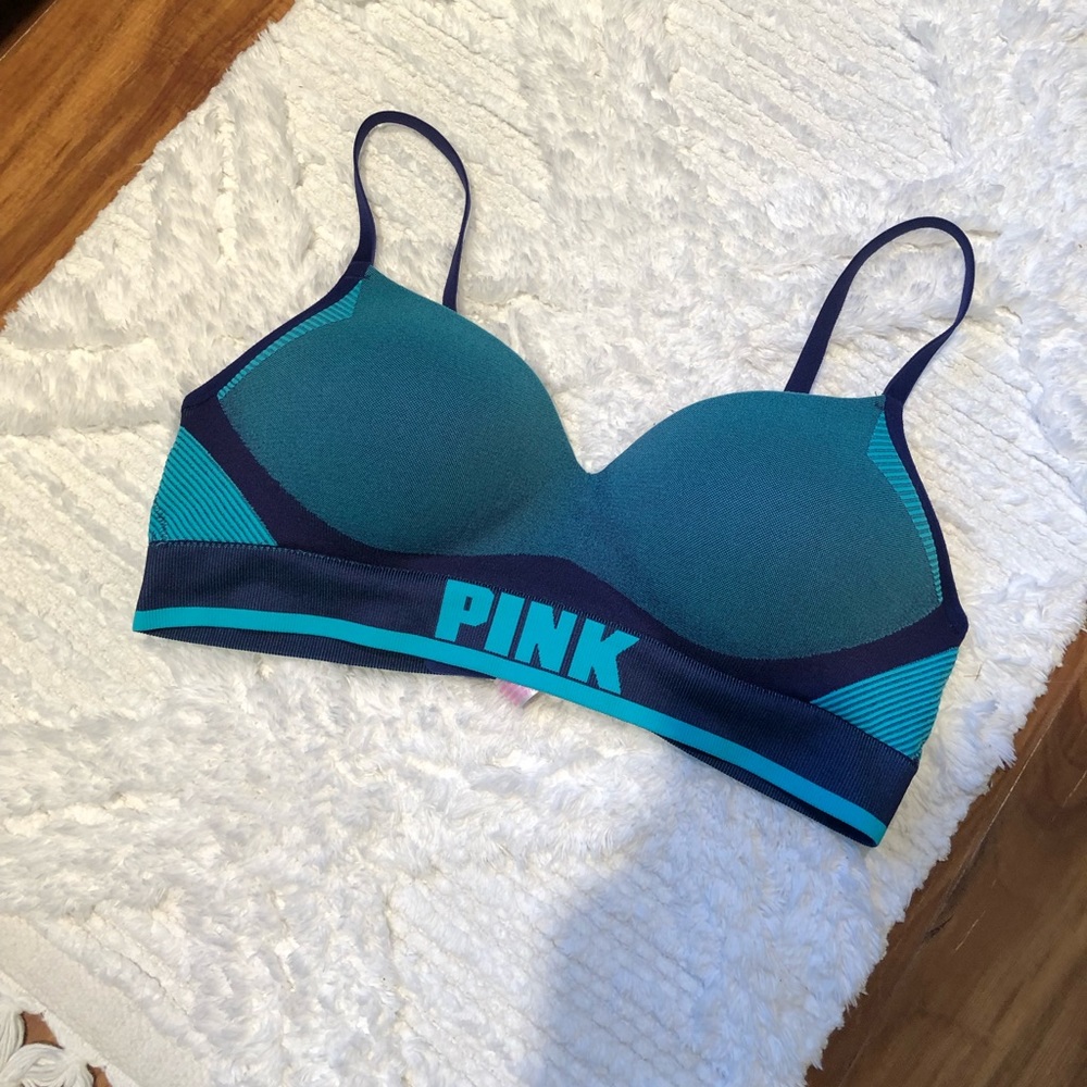 Pink bra